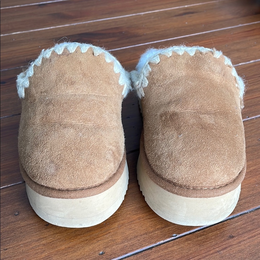 Mou platform slipper • Sz 37